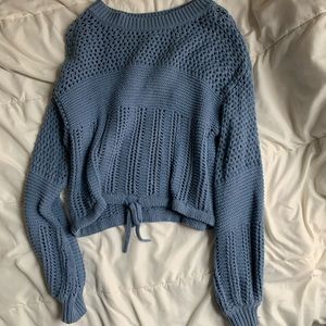 Blue American Eagle sweater